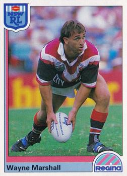1992 Regina NSW Rugby League #115 Wayne Marshall Front